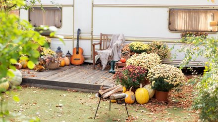 Banner Dauercamper Versicherung