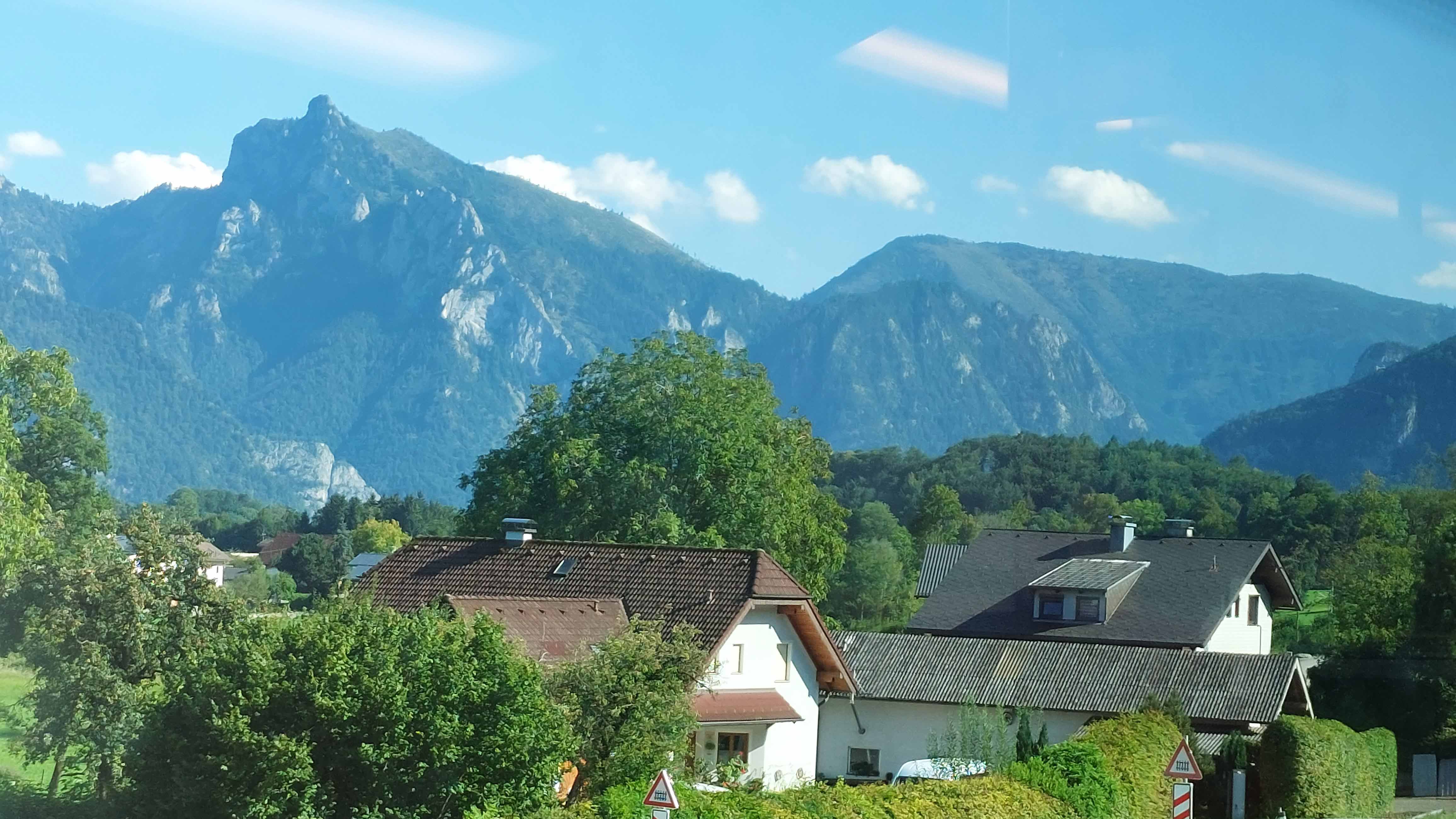 Schlafende Griechin im Salzkammergut